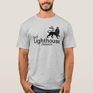 Lighthouse Jamaica surf break shirt. T-Shirt