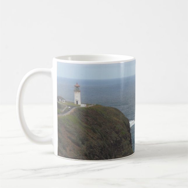 Lighthouse Kauai, Hawaii Coffee Mug (Left)