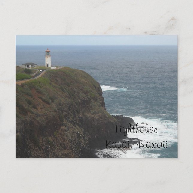 Lighthouse - Kauai, Hawaii Postcard (Front)