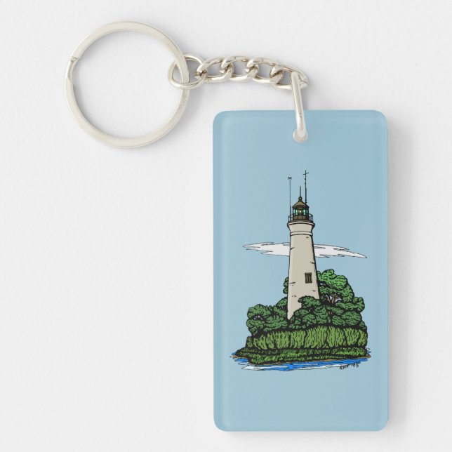 Lighthouse Key Ring (Front)
