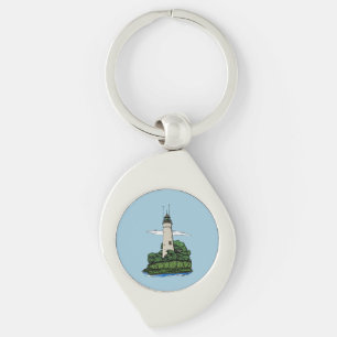 Lighthouse Key Ring