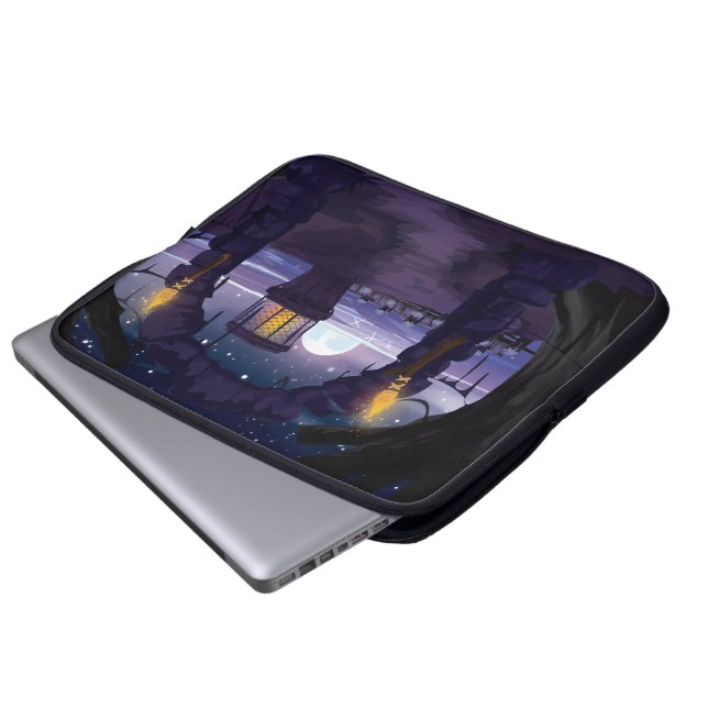Lighthouse Laptop Sleeve (Front Bottom)