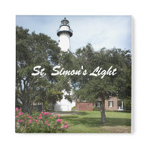 Lighthouse, Lawn, and Flowering Bush
