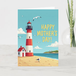 Lighthouse Mothers Day Art Card