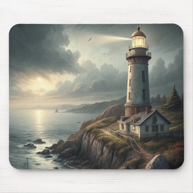 Lighthouse Mouse Pad (Front)