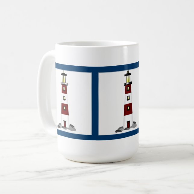 Lighthouse Mug (Front Left)