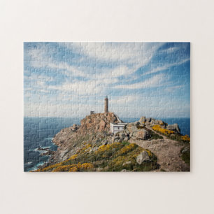 Lighthouse & Museum   Cabo Vilan Galicia Spain Jigsaw Puzzle