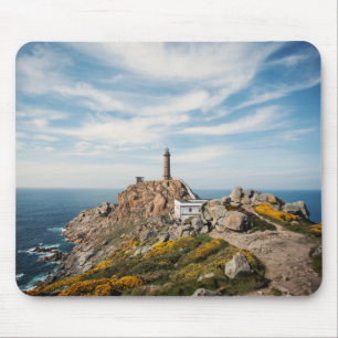 Lighthouse & Museum Cabo Vilan Galicia Spain Mouse Pad