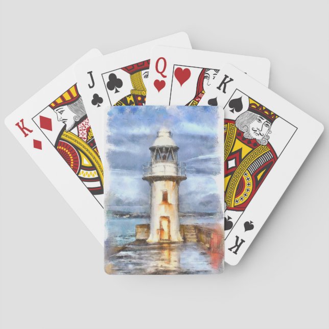 Lighthouse Nautical Playing Cards (Back)