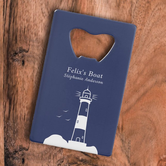 Lighthouse Navy Blue (Lighthouse Navy Blue Bottle Opener)