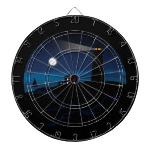 Lighthouse - Night Dartboard