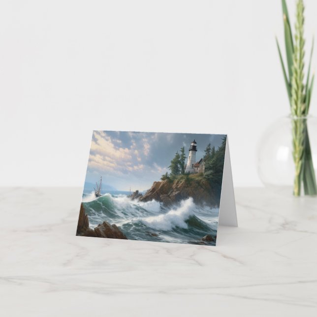 Lighthouse Note Card (Front)