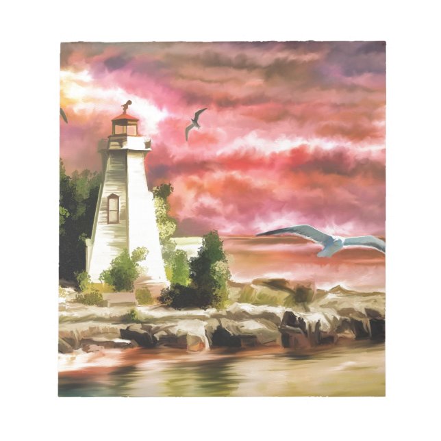 Lighthouse Notepad (Front)