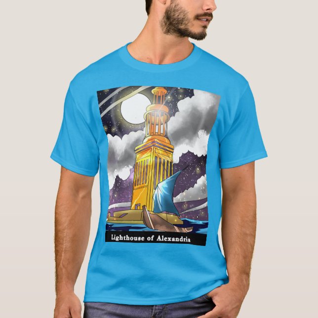 Lighthouse of Alexandria  T-Shirt (Front)