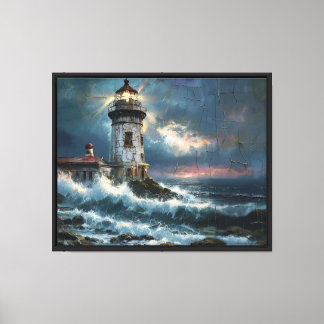 Lighthouse of Forgotten Souls Canvas Print