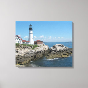 Lighthouse of Maine Canvas Print