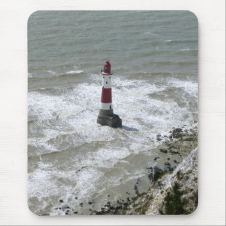 Lighthouse off Beachy Head, East Sussex Mouse Pad