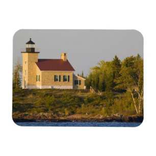 Lighthouse on Lake Superior near Copper Harbour Magnet