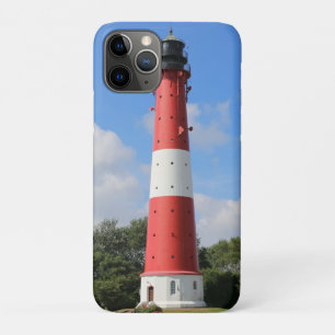 Lighthouse on Pellworm Island in summer iPhone 11 Pro Case