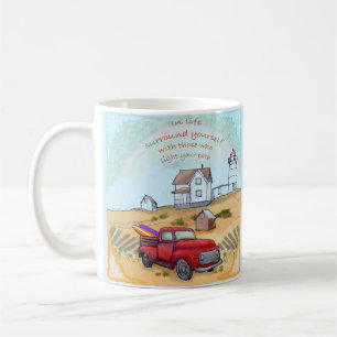 Lighthouse Path  Coffee Mug