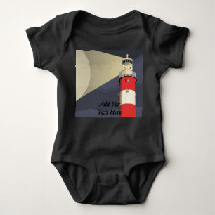 LIGHTHOUSE Personalize. Baby Bodysuit