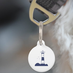 Lighthouse Pet Tag