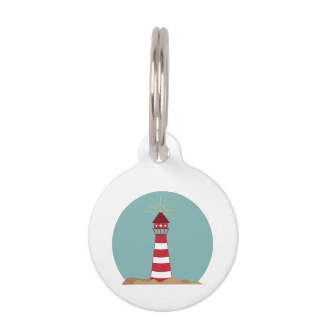 Lighthouse Pet Tag (Front)