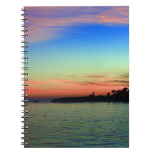 Lighthouse Point at Sunset Notebook