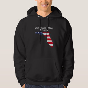Lighthouse Point Florida USA State America Travel  Hoodie
