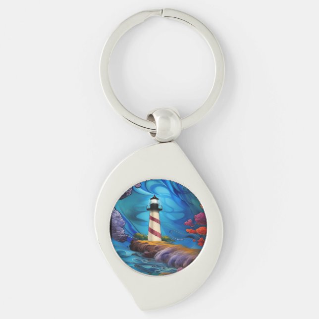 Lighthouse Point Key Ring (Front)