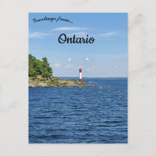 Lighthouse Point Killbear Provincial Park Ontario Postcard