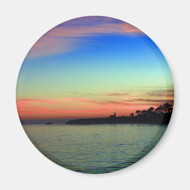 Lighthouse Point, Santa Cruz, CA Magnet (Front)