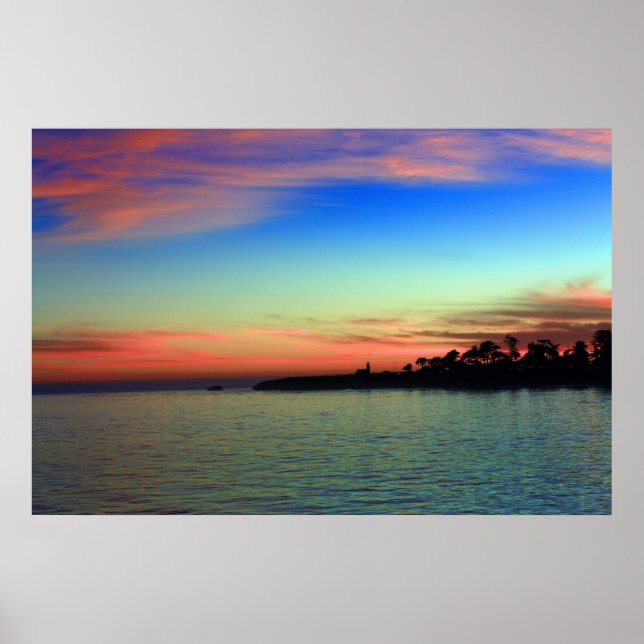 Lighthouse Point Santa Cruz Poster (Front)