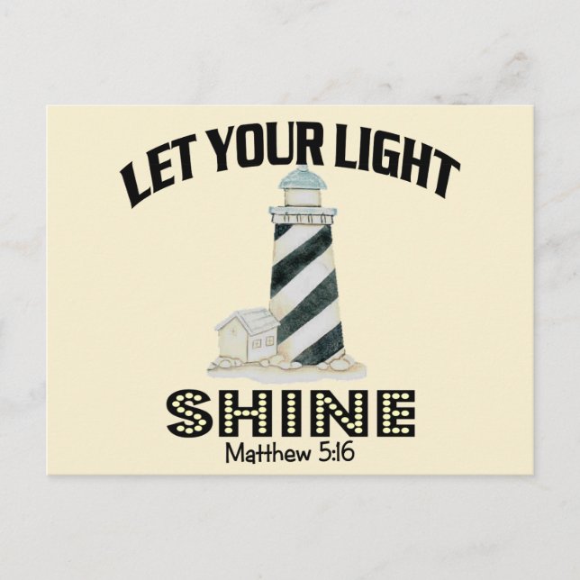 Lighthouse Postcard (Front)
