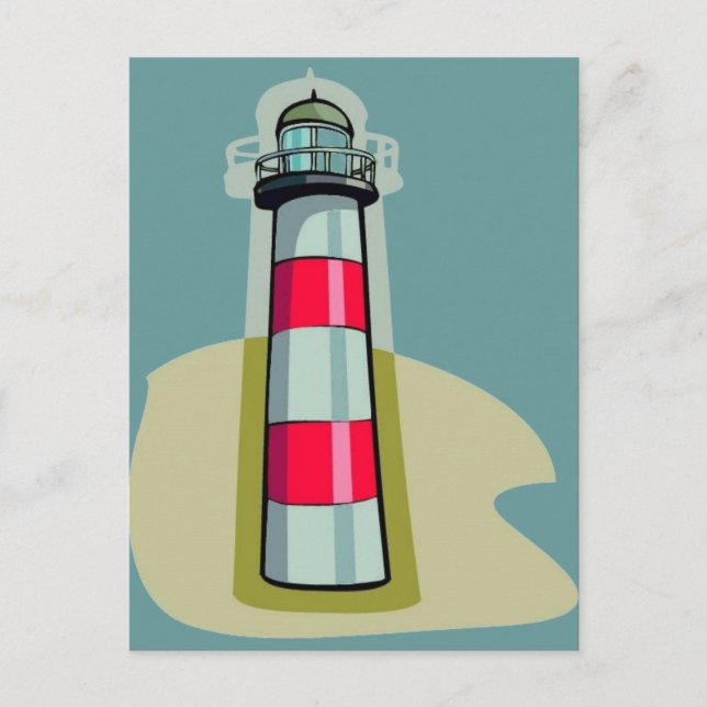 Lighthouse Postcard (Front)