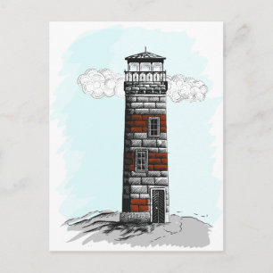 Lighthouse Postcard