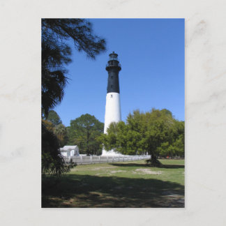 Lighthouse Postcard - Hunting Island, SC