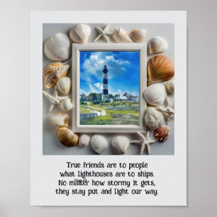 Lighthouse Quote Inspirational Poster