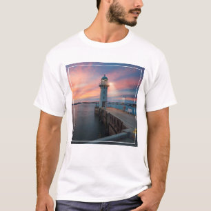 Lighthouse Raffles Marina, Singapore T-Shirt