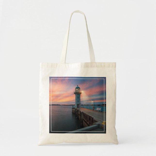 Lighthouse Raffles | Marina, Singapore Tote Bag (Front)