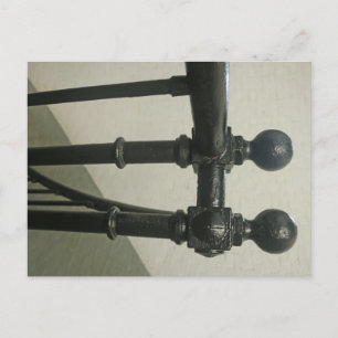 Lighthouse Railing Postcard