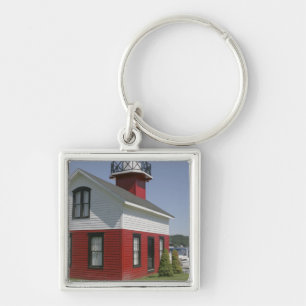 Lighthouse relocated shore in Douglas near 2 Key Ring