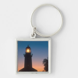 Lighthouse, Robben Island, Cape Town 2 Key Ring