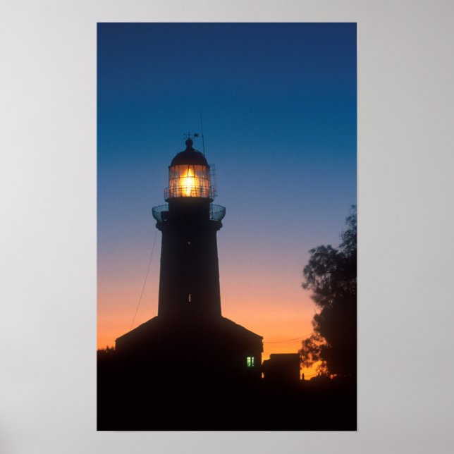 Lighthouse, Robben Island, Cape Town 2 Poster (Front)