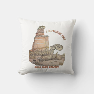 Lighthouse Rock Rattlesnake Cushion