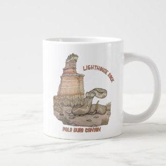 Lighthouse Rock Rattlesnake Large Coffee Mug