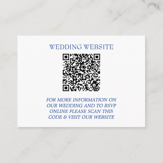 Lighthouse Sailing Nautical Maritime Wedding Enclosure Card (Back)