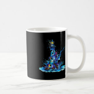 Lighthouse Sailing Sea Beach Boating Seaside House Coffee Mug