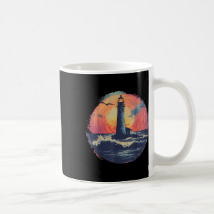 Lighthouse Sailing Sea Beach Boating Seaside House Coffee Mug