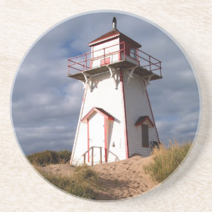 Lighthouse Series---PEI Lighthouse Coaster